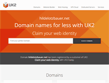 Tablet Screenshot of hildelotzbauer.net